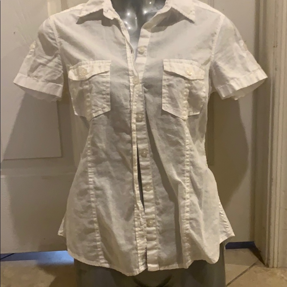 H&M white blouse